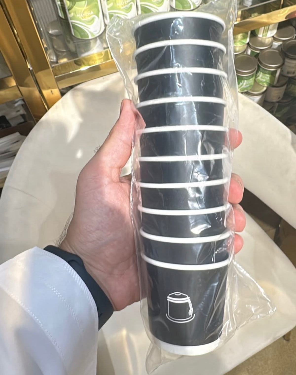 Small paper cups